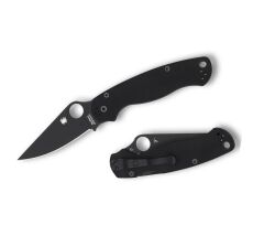 Spyderco Para Military 2 Black G10 Plain Çakı