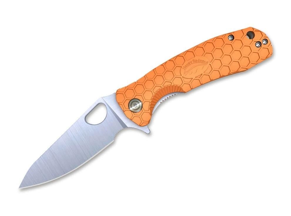 Honey Badger Leaf Large Orange Çakı