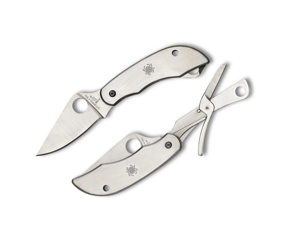 Spyderco Clipitool Scissors Stainless PlainEdge Çakı