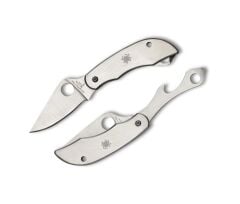 Spyderco Clipitool Bottle Opener/ Screwdriver Stainless PlainEdge Çakı