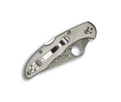 Spyderco Delica 4 Titanium Damascus Çakı