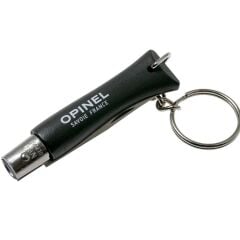 Opinel Inox Anahtarlıklı Çakı No 4 - Siyah