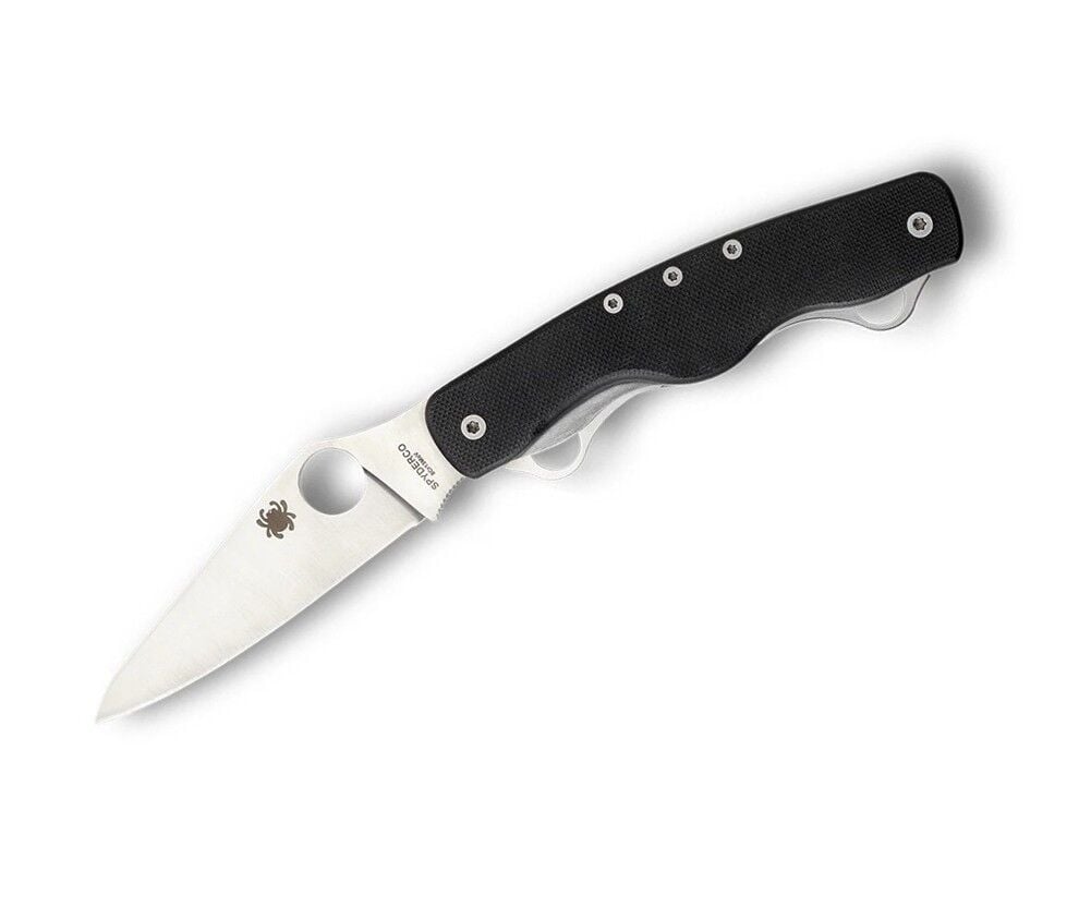 Spyderco Clipitool  Standarts Black G-10 Plainedge Çakı