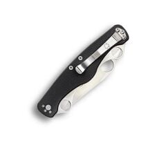 Spyderco Clipitool  Standarts Black G-10 Plainedge Çakı