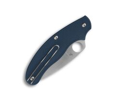 Spyderco UK Penknife Cobalt Blue Lightweight SPY27 Plainedge Çakı