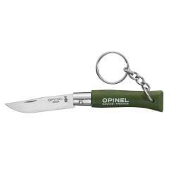 Opinel Inox Anahtarlıklı Çakı No 4 - Yeşil