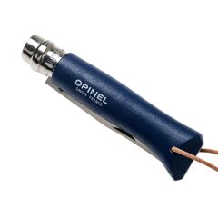 Opinel Inox No 8 Çakı - Koyu Mavi