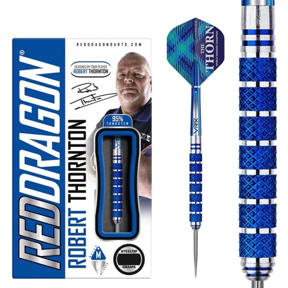Red Dragon Robert Thornton - Senior World Champion Cobalt SE % 95 Tungsten Çelik Uçlu Dart Oku
