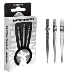 Winmau Switch Wave Silver Points