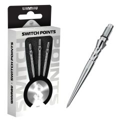 Winmau Switch Wave Silver Points