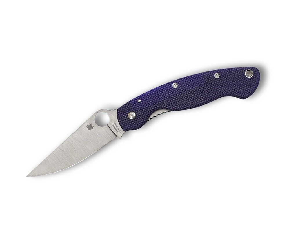 Spyderco Military G10 Dark Blue Çakı