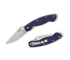 Spyderco Military G10 Dark Blue Çakı