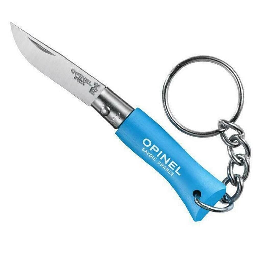 Opinel Inox Anahtarlıklı Çakı No 2 - Mavi