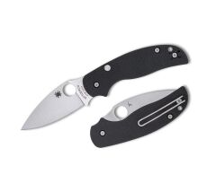 Spyderco Sage 6 Button Compression Lock Carbon Fiber CPM S30V Plainedge Çakı