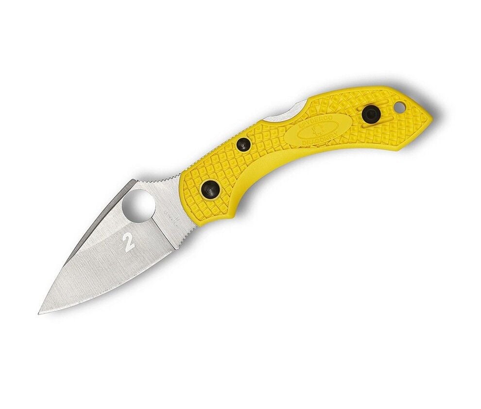Spyderco C28PYL2 Dragonfly 2 Salt Yellow Çakı