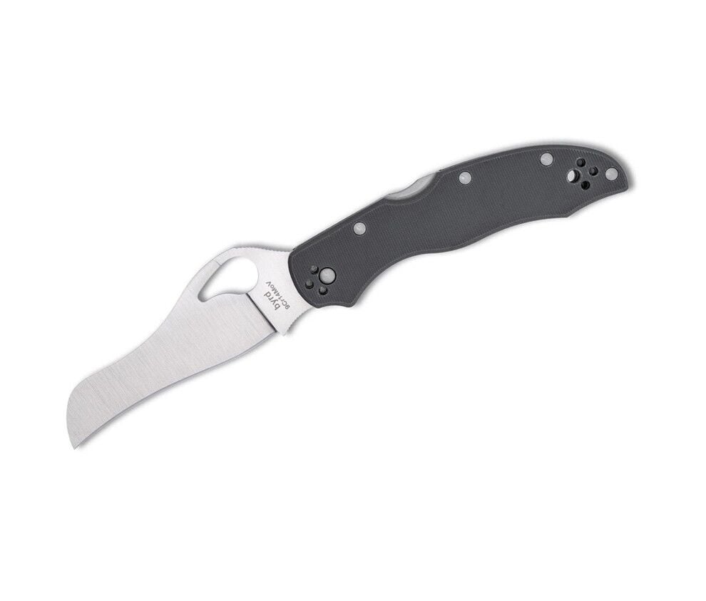 Spyderco Byrd Gooney Gray G-10 9Cr14MoV Plainedge Çakı
