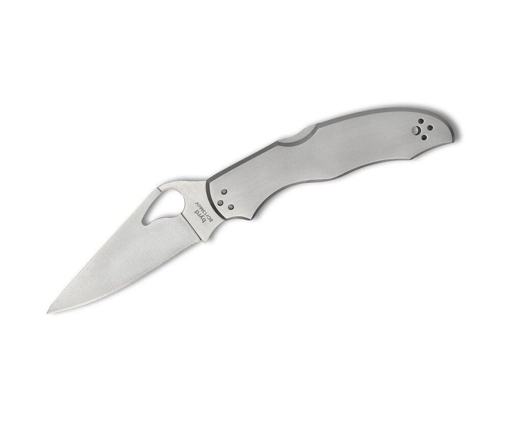 Spyderco Byrd Harrier 2 Satinless Plainedge Çakı