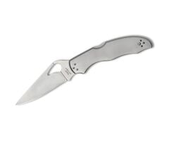 Spyderco Byrd Harrier 2 Satinless Plainedge Çakı