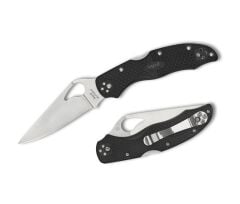 Spyderco Byrd Harrier 2 Black Lightweight  Plainedge Çakı