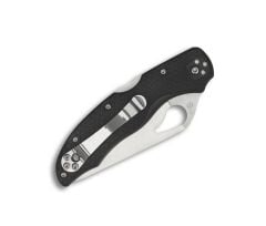 Spyderco Byrd Harrier 2 Black Lightweight  Plainedge Çakı