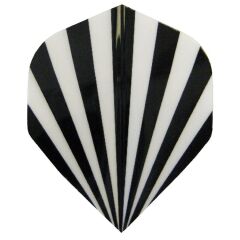 Bora Standart Dart Flights 10 Set Zebra