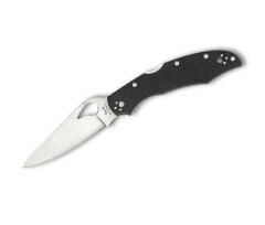 Spyderco Byrd Cara Cara 2 Black G-10 Plainedge Çakı