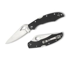 Spyderco Byrd Cara Cara 2 Black G-10 Plainedge Çakı