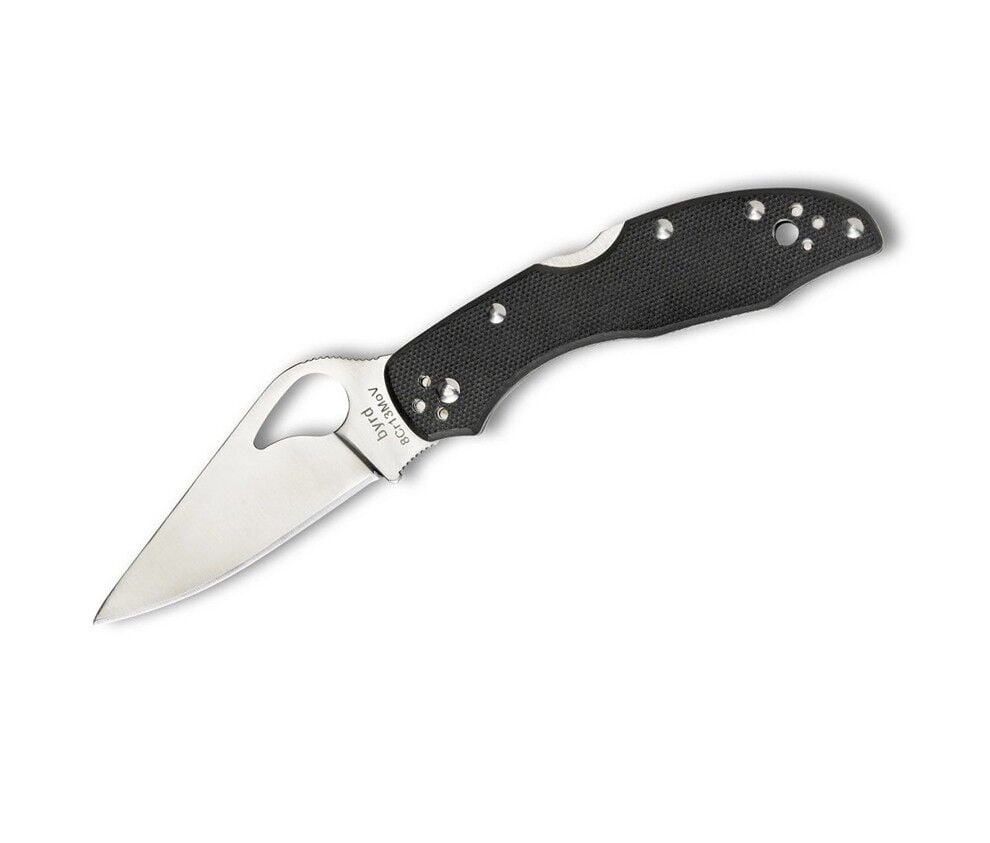 Spyderco Byrd Meadowlark 2 Black G-10 Plainedge Çakı
