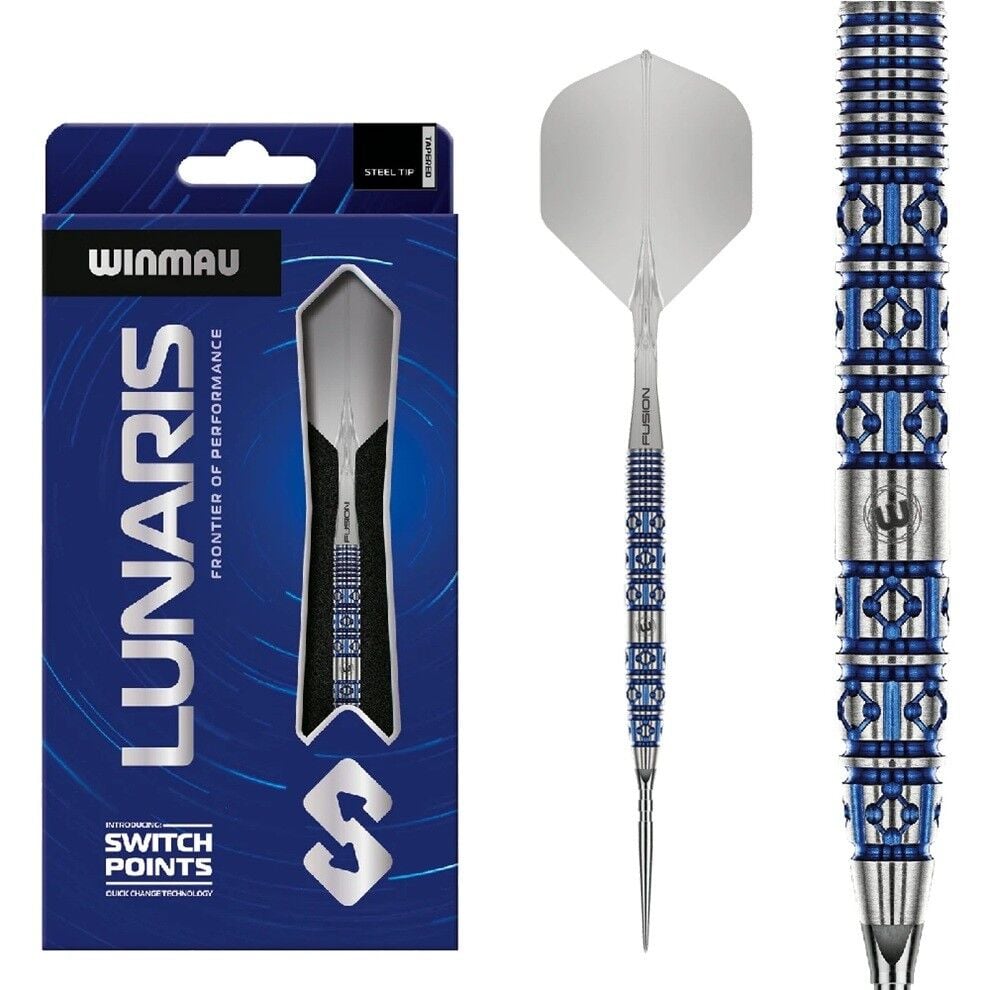 Winmau Lunaris Tapered Switch Points %90 Tungsten Çelik Uçlu Dart Oku
