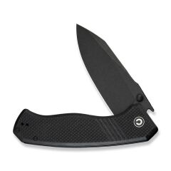 Civivi Placoid Flipper & Thumb Stud Knife Black G10 Handle Çakı