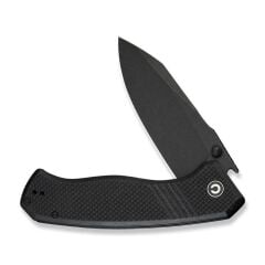 Civivi Placoid Flipper & Thumb Stud Knife Black G10 Handle Çakı