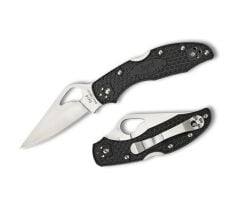 Spyderco Byrd Meadowlark 2 Black Lightweight Plainedge Çakı