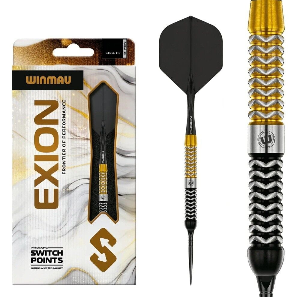 Winmau Exon Parallel Switch Points %90 Tungsten Çelik Uçlu Dart Oku