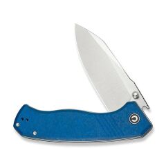 Civivi Placoid Flipper & Thumb Stud Knife Blue G10 Handle Çakı