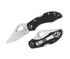 Spyderco Byrd Robin 2 Black G-10 Plainedge Çakı