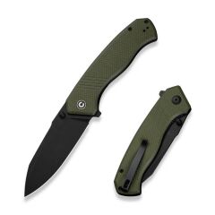Civivi Placoid Flipper & Thumb Stud Knife OD Green G10 Handle Çakı