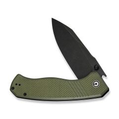 Civivi Placoid Flipper & Thumb Stud Knife OD Green G10 Handle Çakı
