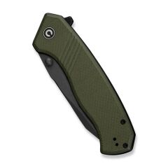 Civivi Placoid Flipper & Thumb Stud Knife OD Green G10 Handle Çakı