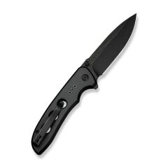 Civivi Hyperpulse Flipper & Thumb Stud & Button Lock Knife Black Aluminum Handle Çakı