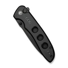 Civivi Hyperpulse Flipper & Thumb Stud & Button Lock Knife Black Aluminum Handle Çakı