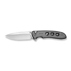 Civivi Hyperpulse Flipper & Thumb Stud & Button Lock Knife Gray Aluminum Handle Çakı