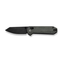 Civivi Yonder Thumb Stud & Crossbar Lock Knife Dark Green Micarta Handle Çakı