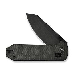 Civivi Yonder Thumb Stud & Crossbar Lock Knife Dark Green Micarta Handle Çakı