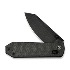 Civivi Yonder Thumb Stud & Crossbar Lock Knife Dark Green Micarta Handle Çakı