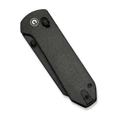 Civivi Yonder Thumb Stud & Crossbar Lock Knife Dark Green Micarta Handle Çakı