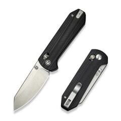Civivi Yonder Thumb Stud & Crossbar Lock Knife Black G10 Handle Çakı