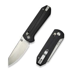 Civivi Yonder Thumb Stud & Crossbar Lock Knife Black G10 Handle Çakı
