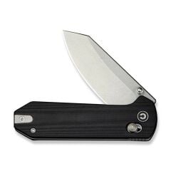 Civivi Yonder Thumb Stud & Crossbar Lock Knife Black G10 Handle Çakı