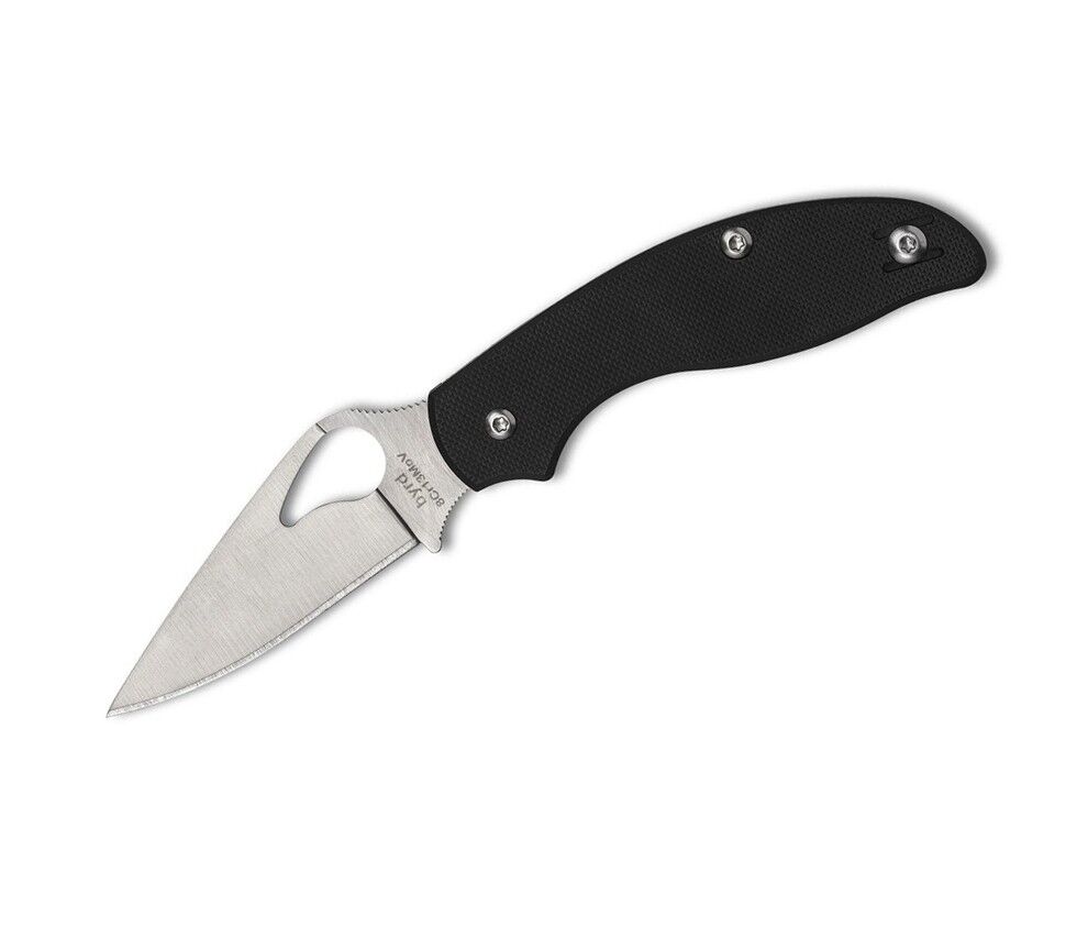 Spyderco Byrd Tern Black G-10 Plainedge Çakı