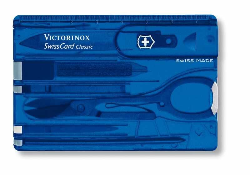 Victorinox 0.7122.T2 Swiss Card Classic Sapphire